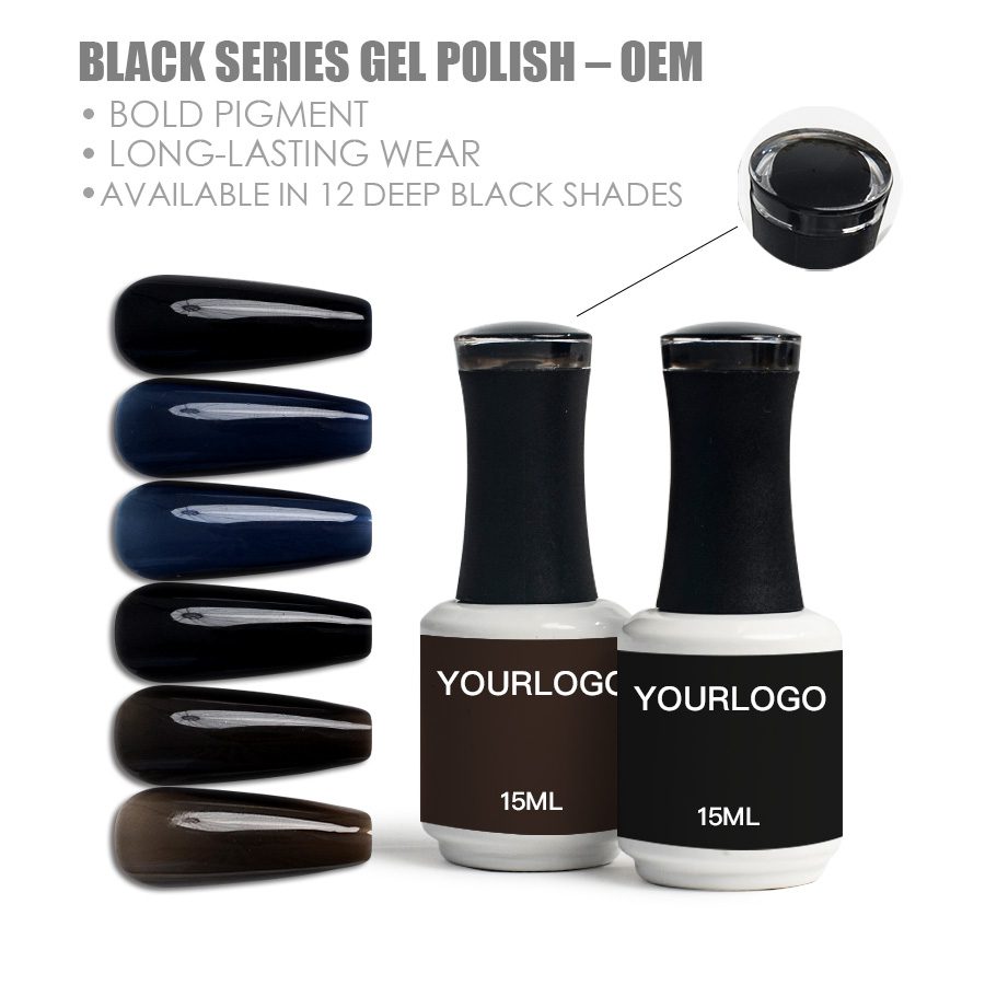 C20-Série noire Gel Polish