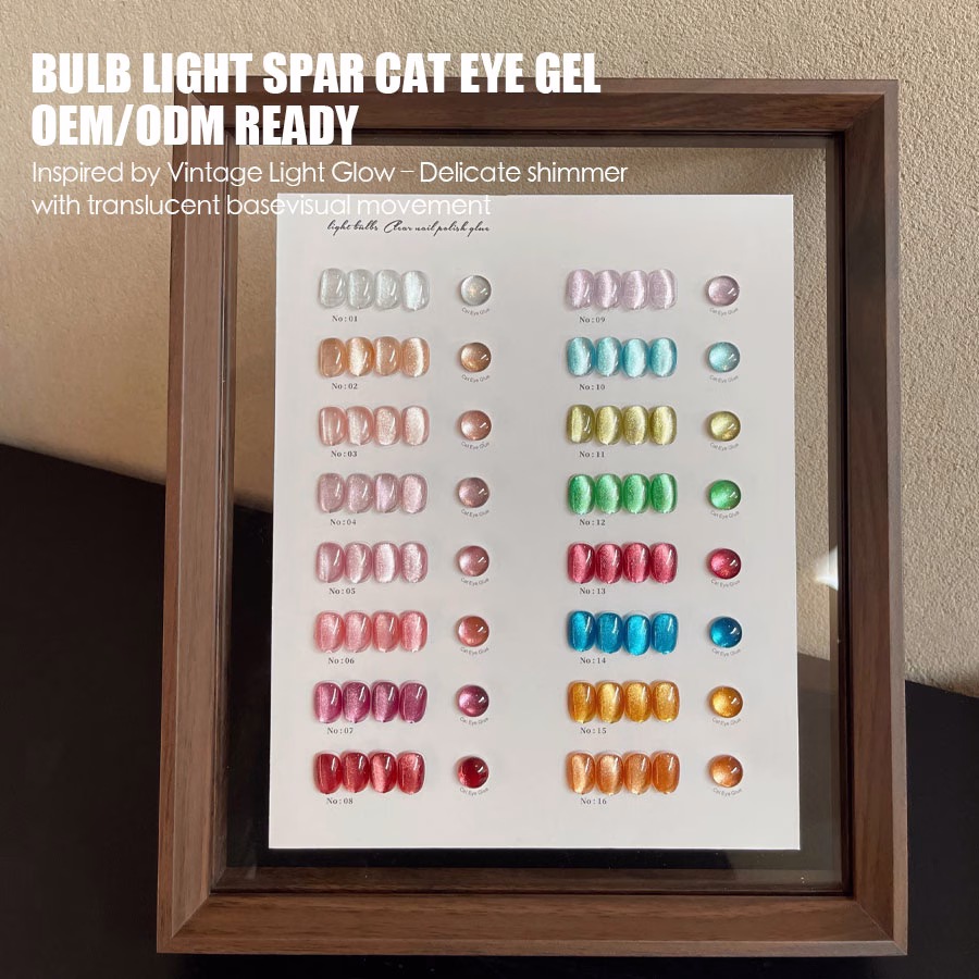 Bulb Light Spar Cat Eye Gel - M35