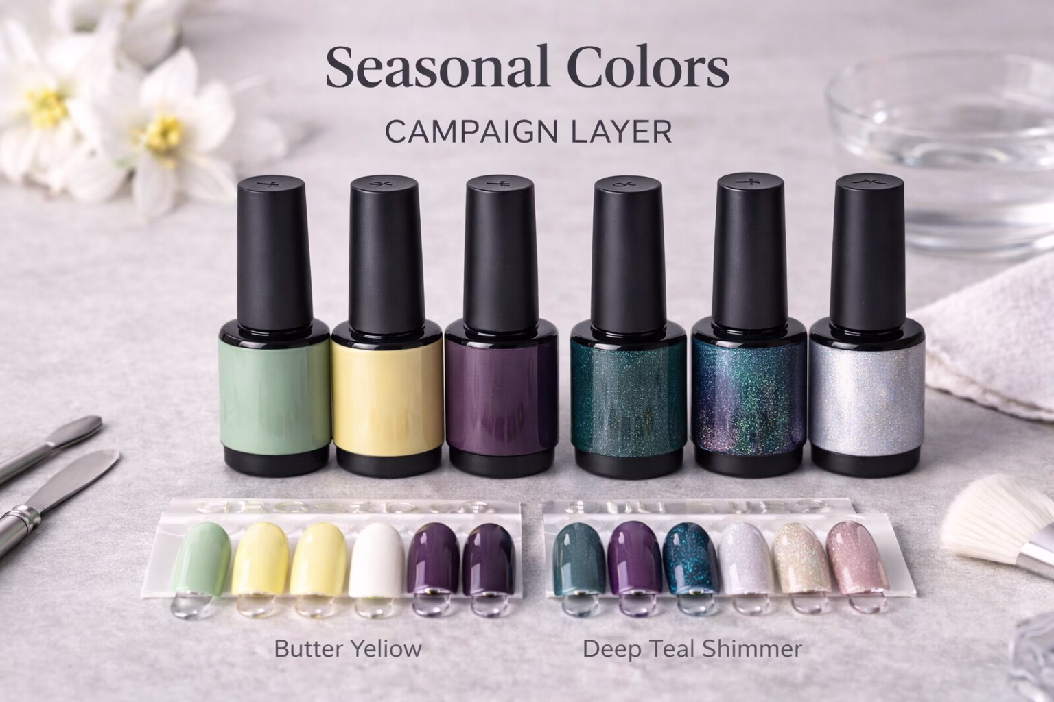 seasonal gel polish colors for campaign launches and trend visibility seasonal gel polish colors for campaign launches and trend visibility