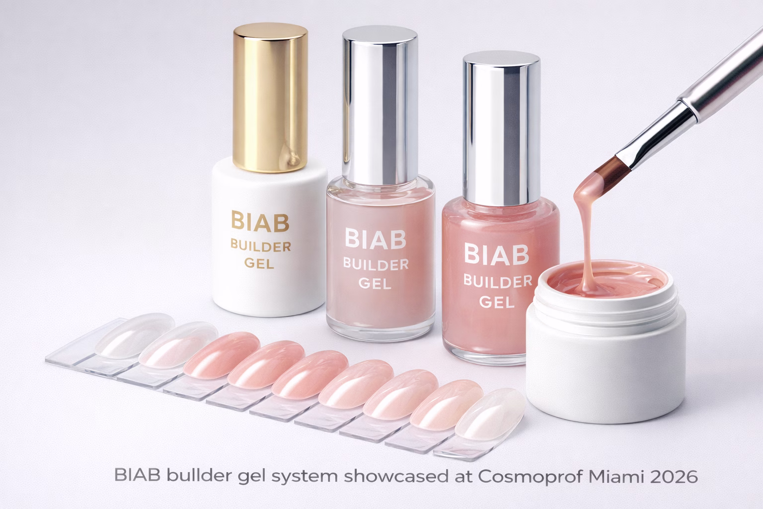 ChatGPT Image 2026年2月9日 11_18_58 BIAB builder gel system showcased at Cosmoprof Miami 2026