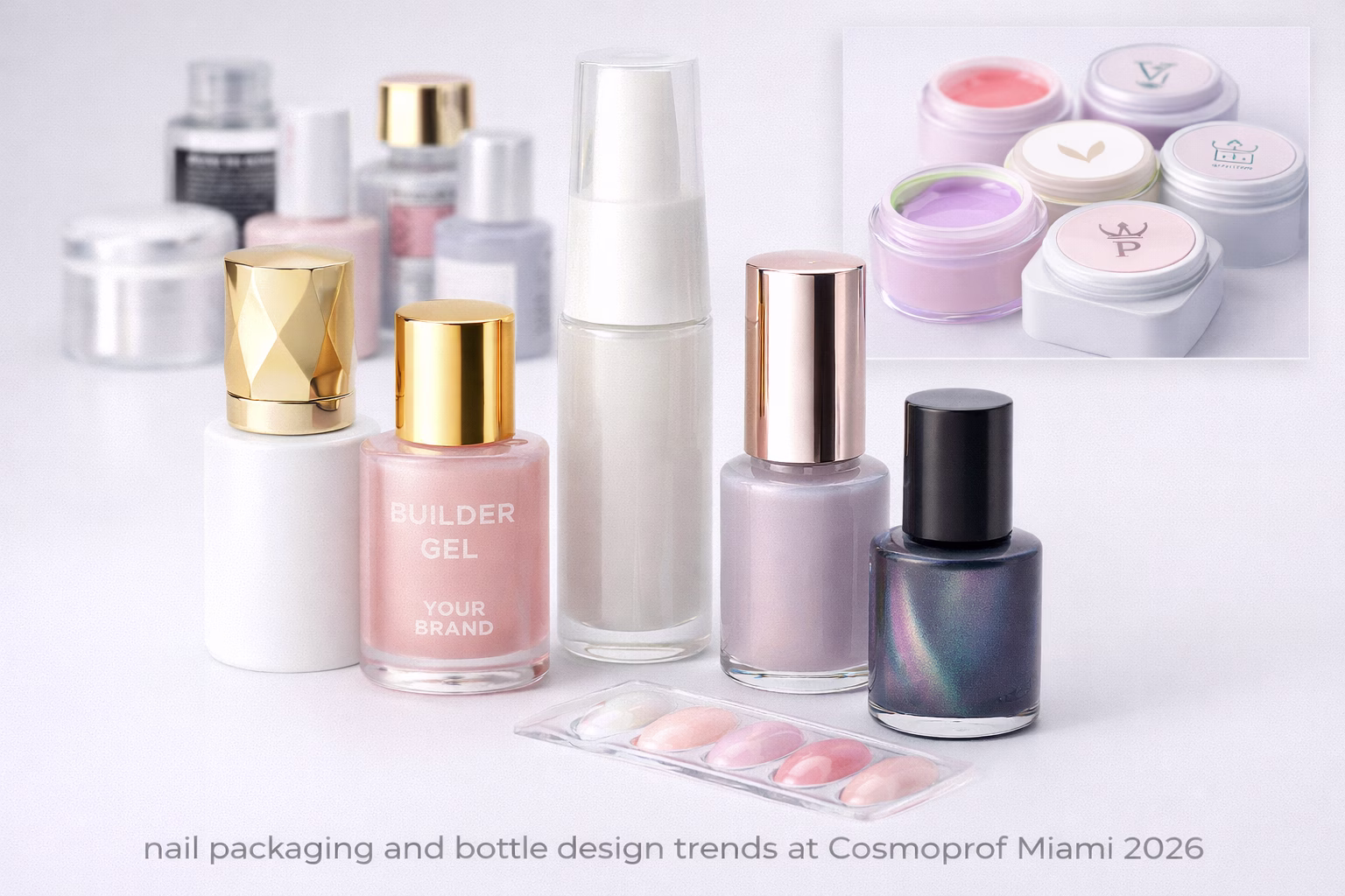 ChatGPT Image 2026年2月9日 11_20_14 nail packaging and bottle design trends at Cosmoprof Miami 2026